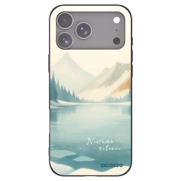 Fekete szilikon tok az alábbi mobiltelefonokra Apple iPhone 18 Pro Max - NOTHERN SILENCE