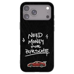 Fekete szilikon tok az alábbi mobiltelefonokra Apple iPhone 18 Pro Max - Dark Racer