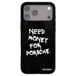 Fekete szilikon tok az alábbi mobiltelefonokra Apple iPhone 18 Pro Max - Black Dollar