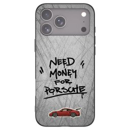 Fekete szilikon tok az alábbi mobiltelefonokra Apple iPhone 18 Pro Max - Grey Drift