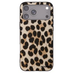 Fekete szilikon tok az alábbi mobiltelefonokra Apple iPhone 18 Pro Max - Brown Tiger