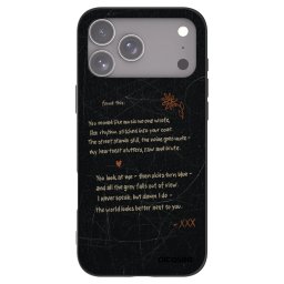 Fekete szilikon tok az alábbi mobiltelefonokra Apple iPhone 18 Pro Max - POET