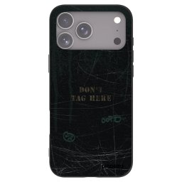 Fekete szilikon tok az alábbi mobiltelefonokra Apple iPhone 18 Pro Max - DON´T TAG