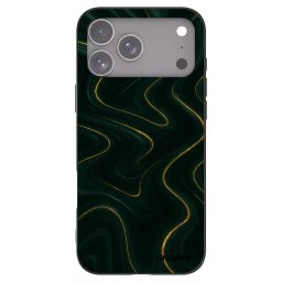 Fekete szilikon tok az alábbi mobiltelefonokra Apple iPhone 18 Pro Max - Vawes