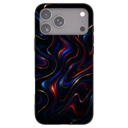 Fekete szilikon tok az alábbi mobiltelefonokra Apple iPhone 18 Pro Max - Noir