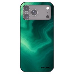 Fekete szilikon tok az alábbi mobiltelefonokra Apple iPhone 18 Pro Max - Malachite
