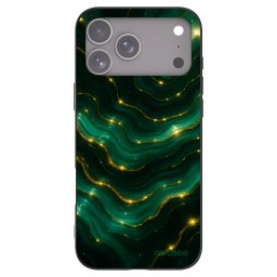 Fekete szilikon tok az alábbi mobiltelefonokra Apple iPhone 18 Pro Max - Emerald