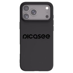 Fekete szilikon tok az alábbi mobiltelefonokra Apple iPhone 18 Pro Max - Picasee - new logo - black