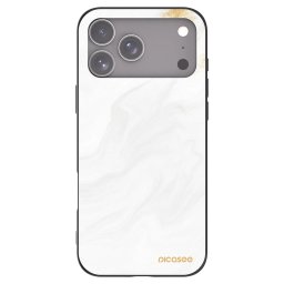 Fekete szilikon tok az alábbi mobiltelefonokra Apple iPhone 18 Pro Max - White