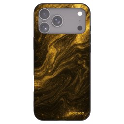 Fekete szilikon tok az alábbi mobiltelefonokra Apple iPhone 18 Pro Max - Black