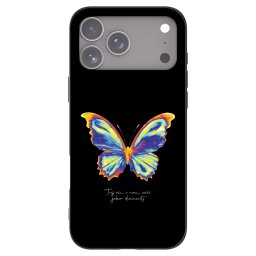 Fekete szilikon tok az alábbi mobiltelefonokra Apple iPhone 18 Pro Max - Diamanty Black