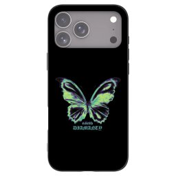 Fekete szilikon tok az alábbi mobiltelefonokra Apple iPhone 18 Pro Max - Diamanty Blue