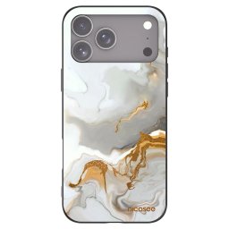 Fekete szilikon tok az alábbi mobiltelefonokra Apple iPhone 18 Pro Max - Her