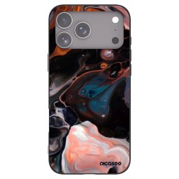 Fekete szilikon tok az alábbi mobiltelefonokra Apple iPhone 18 Pro Max - Cream