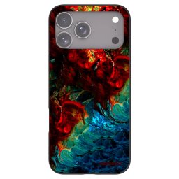 Fekete szilikon tok az alábbi mobiltelefonokra Apple iPhone 18 Pro Max - Universe