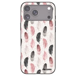 Fekete szilikon tok az alábbi mobiltelefonokra Apple iPhone 18 Pro Max - Feather 2