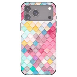 Fekete szilikon tok az alábbi mobiltelefonokra Apple iPhone 18 Pro Max - Colorful roof