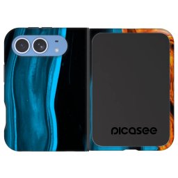 Fashion Case MagSafe Apple iPhone Duo - Gold blue