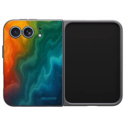 Fekete szilikon tok az alábbi mobiltelefonokra Apple iPhone Duo - Solar