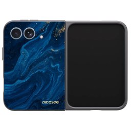 Fekete szilikon tok az alábbi mobiltelefonokra Apple iPhone Duo - Blue