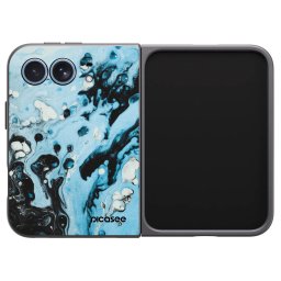 Fekete szilikon tok az alábbi mobiltelefonokra Apple iPhone Duo - Organic blue