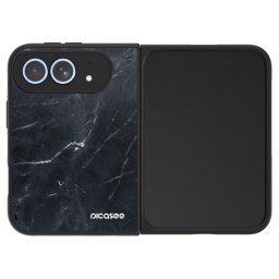 ULTIMATE CASE MagSafe Apple iPhone Duo - készülékre - Black marble