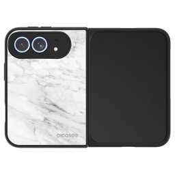 ULTIMATE CASE MagSafe Apple iPhone Duo - készülékre - White marble
