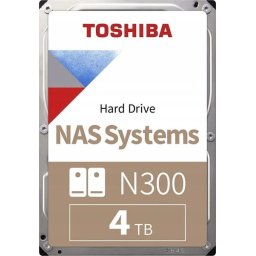 Toshiba 4TB 7200rpm SATA-600 512MB N300 MN10ADA400ES Bulk