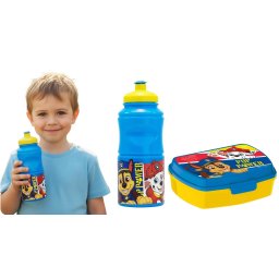 Mancs őrjárat szett/2db Szendvicsdoboz/ uzsonnás doboz Sport kulacs ivókupakkal 380 ml