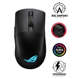 ASUS egér ROG KERIS WIRELESS AIMPOINT (P709), RGB, Bluetooth, fekete