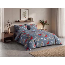 Flanel ágynemű ROWANBERRY színes Ágyneműhuzat mérete: 2 db 70 x 90 cm | 200 x 220 cm