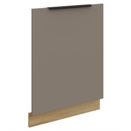 Mosogatógép ajtó, sandgrau/artisan tölgy, FRISBO ZM 713x596