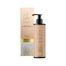 Bodygliss - masszázsolaj és síkosító - eper (150 ml)