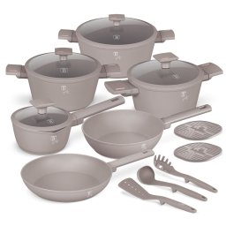 Berlinger Haus Edénykészlet 15 részes titánpro bevonattal Taupe Collection BH/8111N