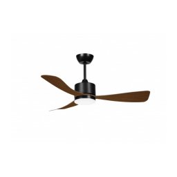Optonica ventilátoros mennyezeti LED lámpa 18W 3CCT távirányítóval fekete-fa