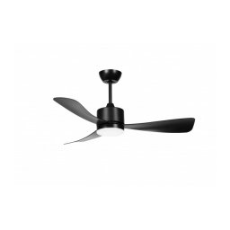 Optonica ventilátoros mennyezeti LED lámpa 18W 3CCT távirányítóval fekete