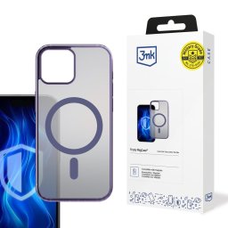 3mk védőburkolat Frosty MagCase lila Apple iPhone 13 készülékhez