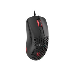Genesis Gaming Optikai egér KRYPTON 750/RGB/8000 DPI/Hering/Optikai/8000 DPI/Vezeték nélküli USB/Fekete