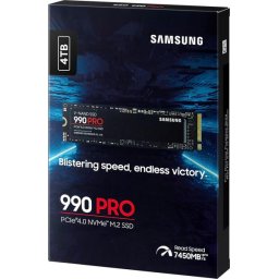 SAMSUNG 990 PRO PCIe 4.0 NVMe M.2 SSD 4TB