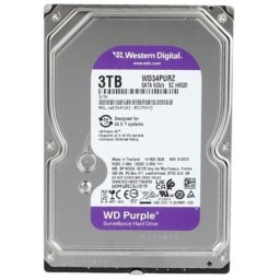Western Digital 3TB 5400rpm SATA-600 128MB Purple WD34PURZ