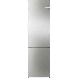 BOSCH KGN392I1F Serie 4 Szabadonálló kombinált alulfagyasztós hűtőszekrény Szálcsiszolt acél színű