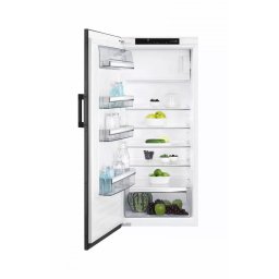 Electrolux EK242SLSW Beépíthető hűtőszekrény OptiSpace 214 l 126.9 cm magas 54.7 cm széles Fekete