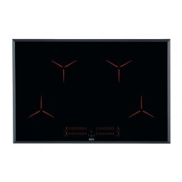 AEG IPE84531FB Beépíthető indukciós főzőlap PowerBoost H2H 80 cm Fekete
