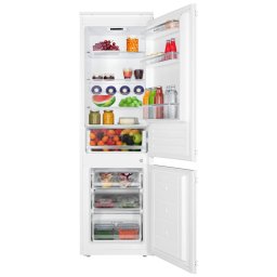 Amica BK3265.4UiAA Beépíthető kombinált alulfagyasztós hűtőszekrény No Frost 176,9 cm magas
