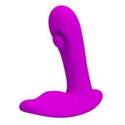 Pretty Love Bauer prosztatavibrtor - lila, 12+4 md