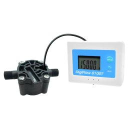 Savant DigiFlow 8100T digitális átfolyásmérő, szűrő kapacitás figyelő monitor ()