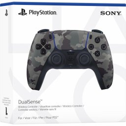 DualSense vezeték nélküli vezérlés. Szürke Camo PS5