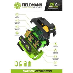 FDUZ 79020 20V akkumulátor 2Ah FIELDMANN