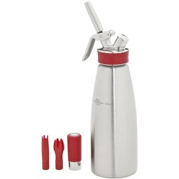 GOURMET WHIP PLUS 1,0L TEJSZÍNHABOS ÜVEGGEL ISI