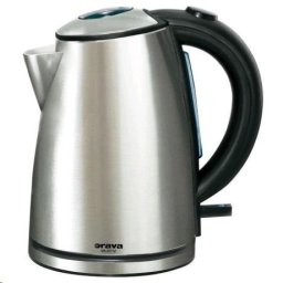 Orava VK-3712 elektromos vízforraló, 1600 W, 1,2 l, automatikus kikapcsolás, ezüst színű